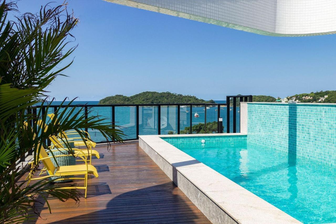 Aion Suites 303 - Lindo Apartamento Com Vista Para O Mar, A 60M Da Praia De Bombinhas, Com Piscina E Academia No Rooftop. Bagian luar foto