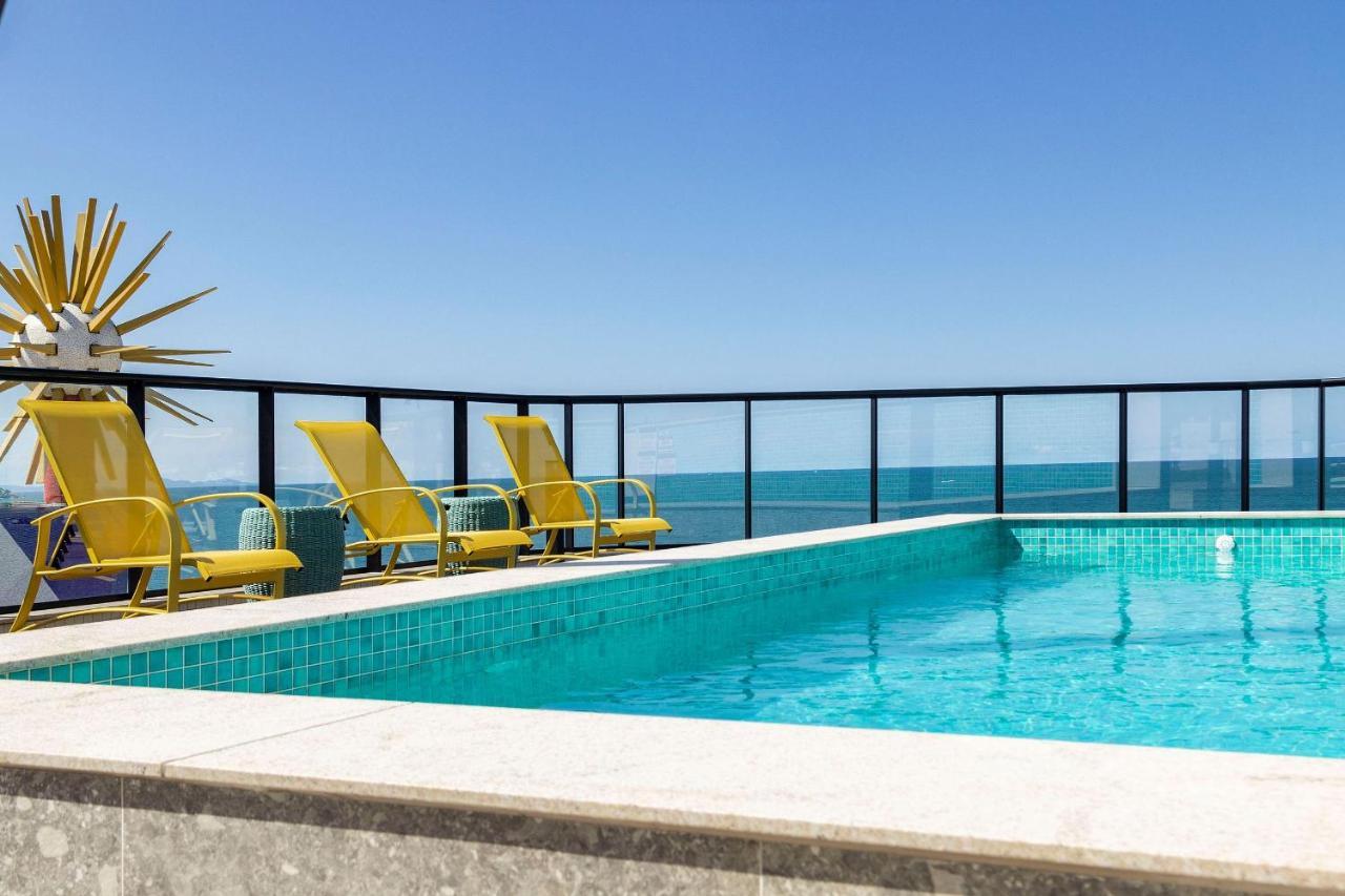 Aion Suites 303 - Lindo Apartamento Com Vista Para O Mar, A 60M Da Praia De Bombinhas, Com Piscina E Academia No Rooftop. Bagian luar foto
